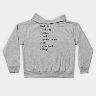 To Do List Kids Hoodie